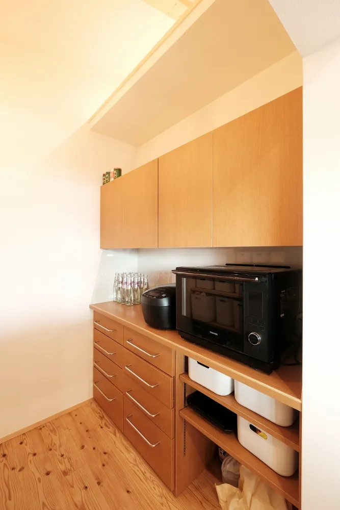 パントリーも大容量